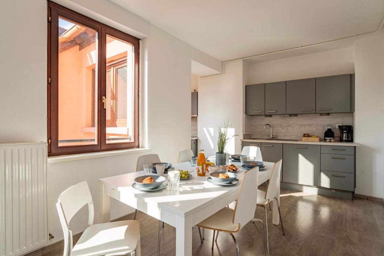 Appartamento Le Manoir De Cyrielle A 10 Min Du Centre De Strasbourg Bischheim Esterno foto