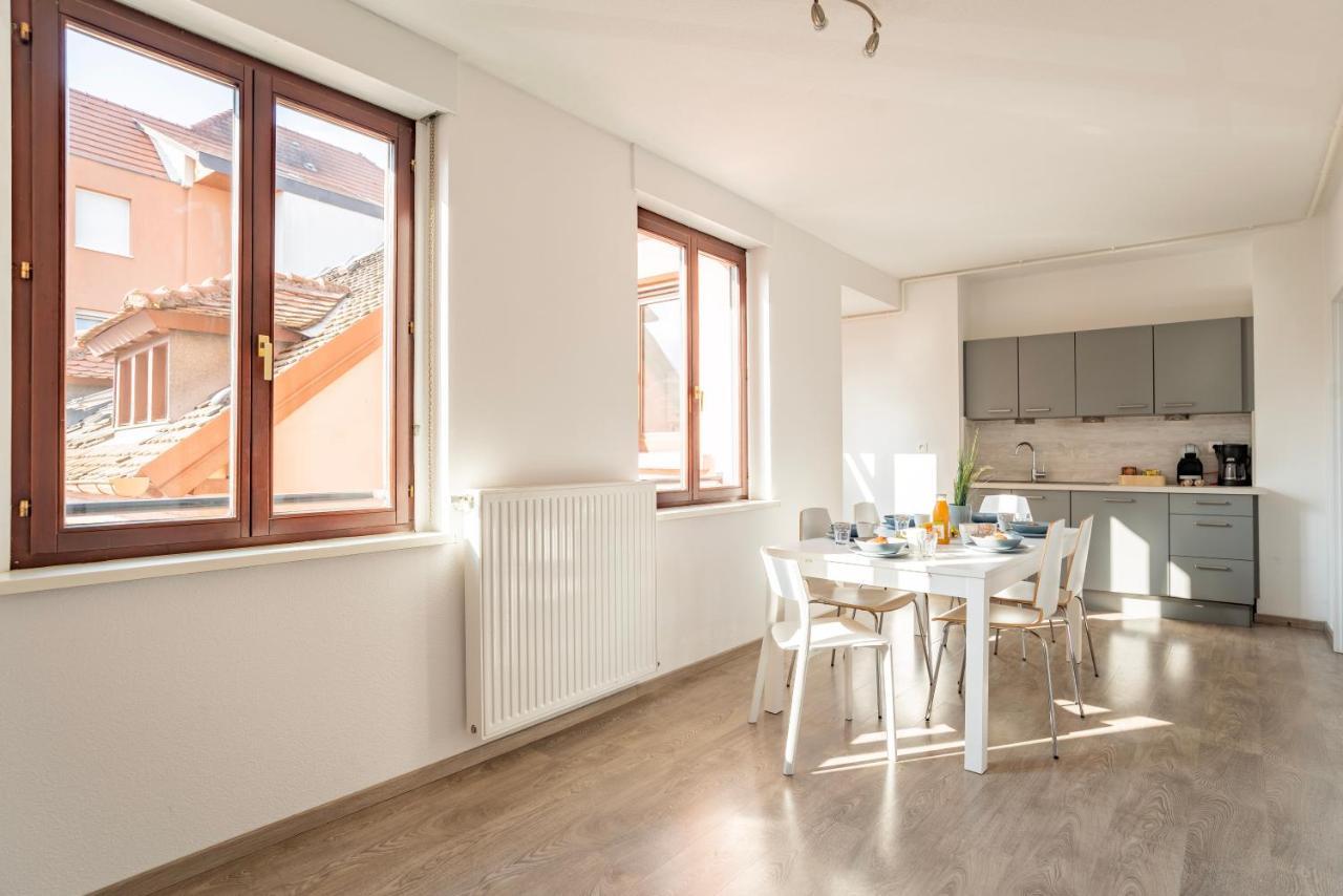 Appartamento Le Manoir De Cyrielle A 10 Min Du Centre De Strasbourg Bischheim Esterno foto