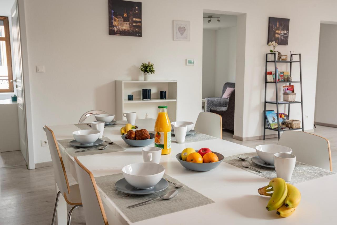 Appartamento Le Manoir De Cyrielle A 10 Min Du Centre De Strasbourg Bischheim Esterno foto